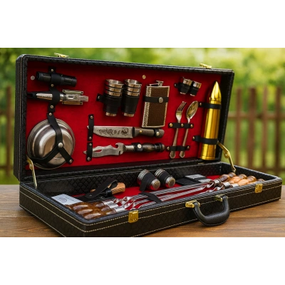 Шашлычный набор "Подарочный" дипломат 2