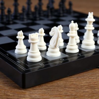 Игра настольная "Шахматы", магнитная доска, 24.5 х 24.5 см