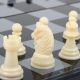Игра настольная "Шахматы", магнитная доска 32 х 32 см