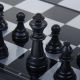 Игра настольная "Шахматы", магнитная доска 32 х 32 см
