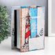 Шкатулка-книга дерево кожзам "Маяк. Лето" 16х11х4,5 см