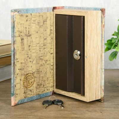 Сейф шкатулка книга "Граф Монте-Кристо" 21х13х5 см