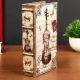 Сейф-книга дерево шёлк "Скрипка Страдивари" 21х13х5 см