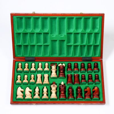 Шахматы "Королевские", 54 х 54 см, король h=11 см, пешка h-5 см 4963445