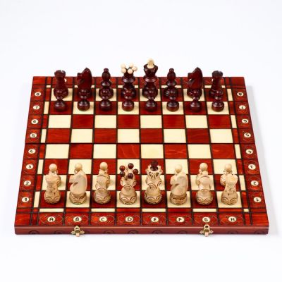 Шахматы "Королевские", 54 х 54 см, король h=11 см, пешка h-5 см 4963445