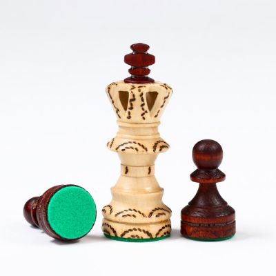 Шахматы "Королевские", 54 х 54 см, король h=11 см, пешка h-5 см 4963445