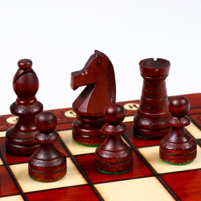Шахматы "Королевские", 54 х 54 см, король h=11 см, пешка h-5 см 4963445