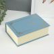 Шкатулка кожзам для украшений "Магическая книга" голубая 15,5х21,5х7 см